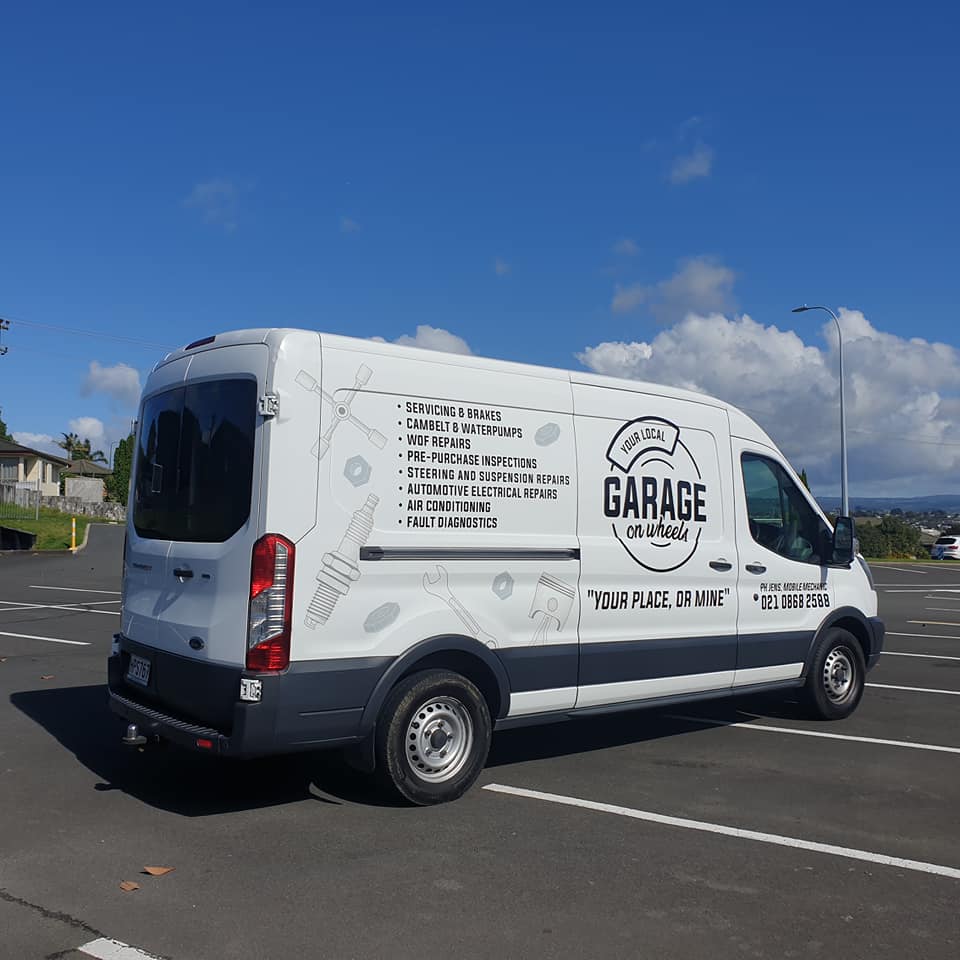 Your Local Garage mobile mechanic van servicing Tauranga